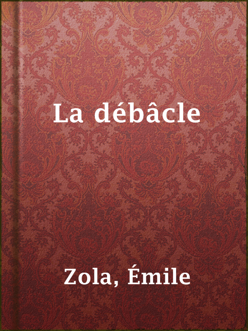 Cover image for La débâcle